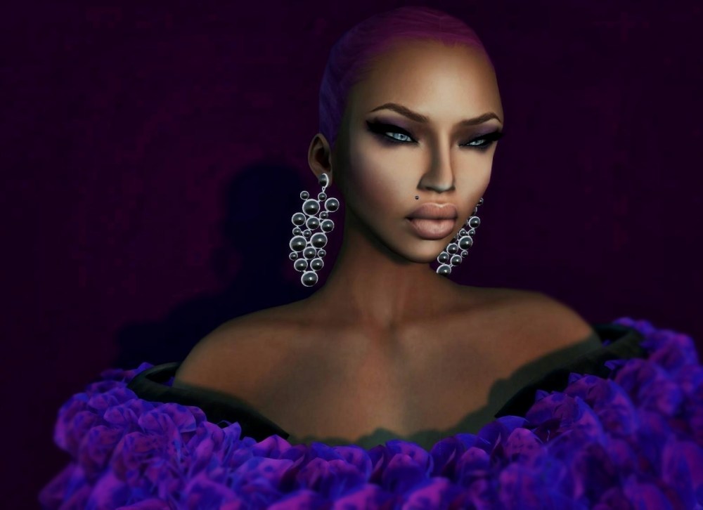 Aliza earring solidea folie